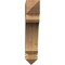 Ekena Millwork Legacy Arts & Crafts Rough Sawn Bracket, Western Red Cedar, 6"W x 30"D x 30"H BKT06X30X30LEC03RWR - alternate 4